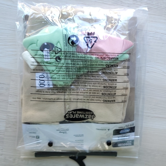 NWT Jazwares Star Wars The Mandalorian Grogu Toddler Halloween Costume S… - Picture 9 of 17